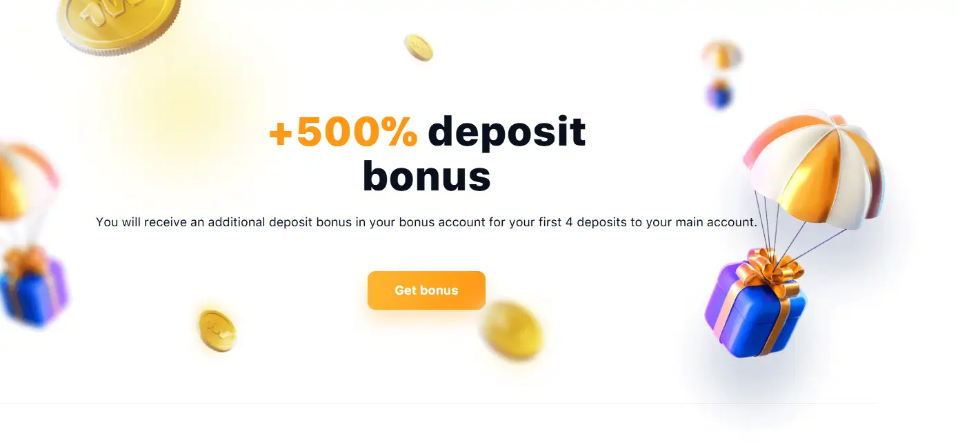 Welcome Bonus at 1win